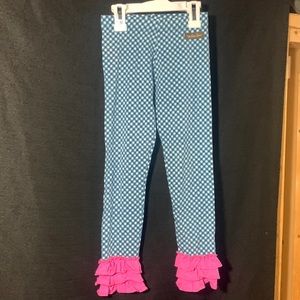MATILDA JANE Strike a Pose Leggings Size 6 NEW Girls Blue Pink